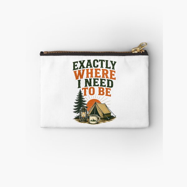 Item preview, Exactly Where I Need To Be Camping Sunset Tent designed and sold by Colorful Designs.