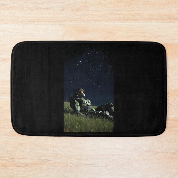 Item preview, Unsc Master Chief Silhouette And Iconic Gaming Quotes Fan Art designed and sold by Soffez.