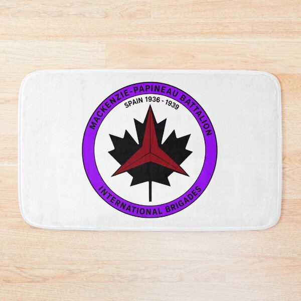Item preview, Mackenzie Papineau Battalion International Brigades Antifascist Emblem Print designed and sold by PinUpPizzazz.