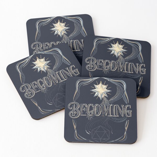 Item preview, Still Becoming Inspirational Typography designed and sold by Origamoart.