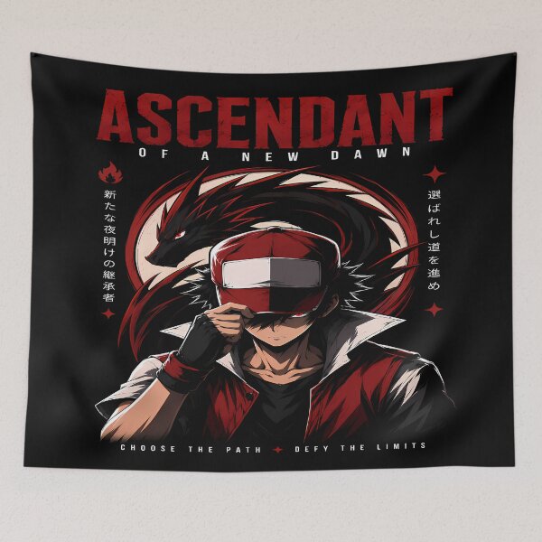 Item preview, Ascendant Of A New Dawn- Red Cap Hero- Defy The Limits designed and sold by TTdesigns123.
