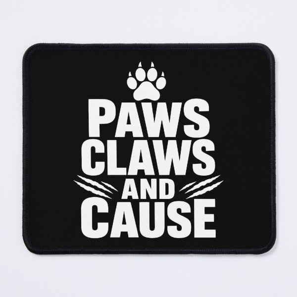 Item preview, Paws Claws and Cause Animal Rescue & Advocacy Design designed and sold by BrushStrokesInk.