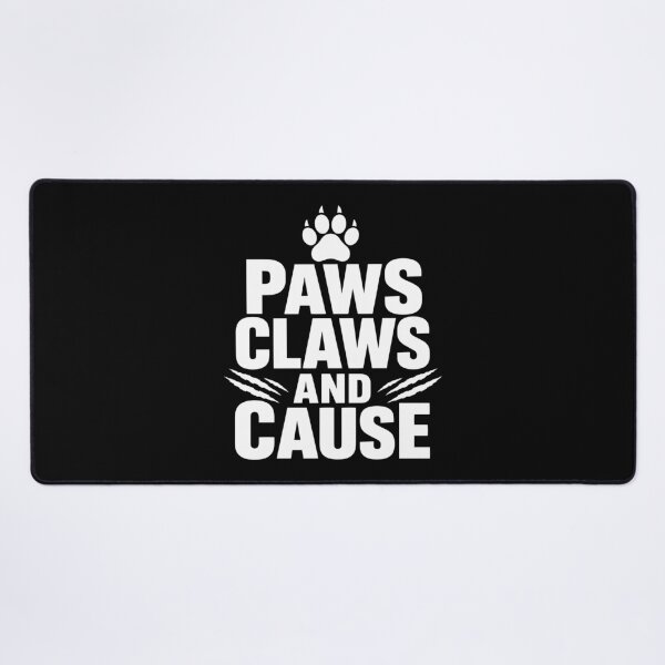Item preview, Paws Claws and Cause Animal Rescue & Advocacy Design designed and sold by BrushStrokesInk.