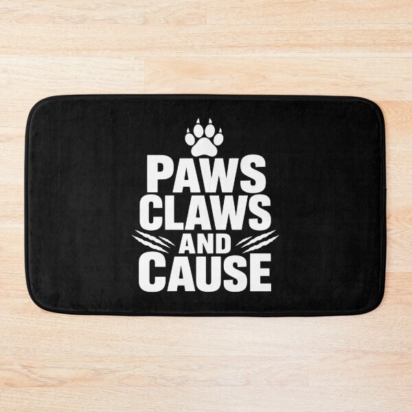 Item preview, Paws Claws and Cause Animal Rescue & Advocacy Design designed and sold by BrushStrokesInk.