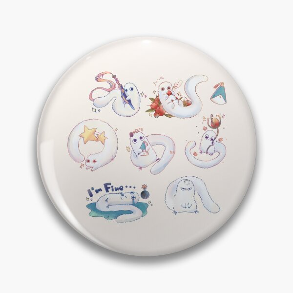 Item preview, Fluffy Worm Creature designed and sold by PRINTATSTUDIO.