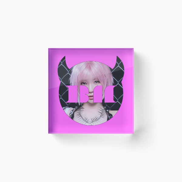 Item preview, ENAMI ASA Babymonster Logo Pink ver.1 Kpop designed and sold by ShiroHero.