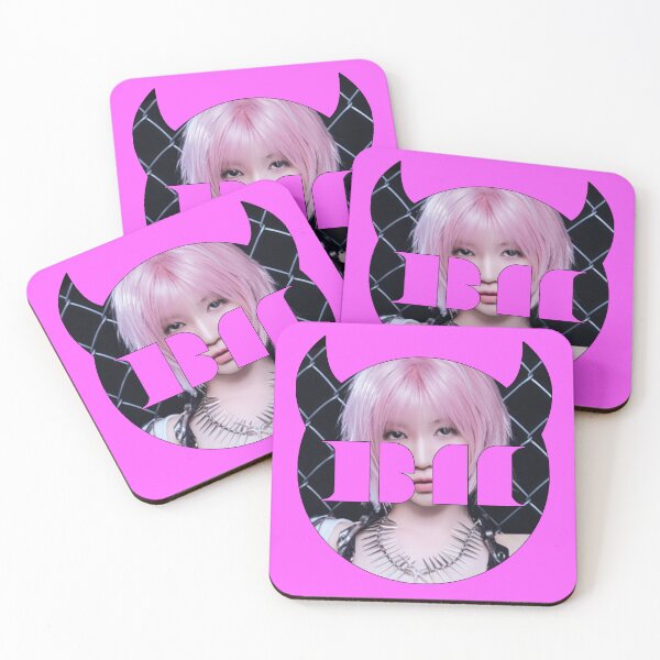 Item preview, ENAMI ASA Babymonster Logo Pink ver.1 Kpop designed and sold by ShiroHero.