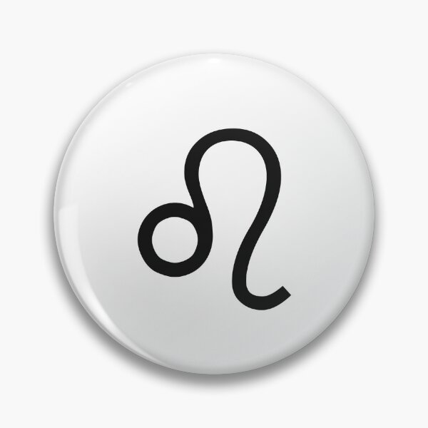 Item preview, Leo Sign Minimal Zodiac Symbol designed and sold by HoloInverse.