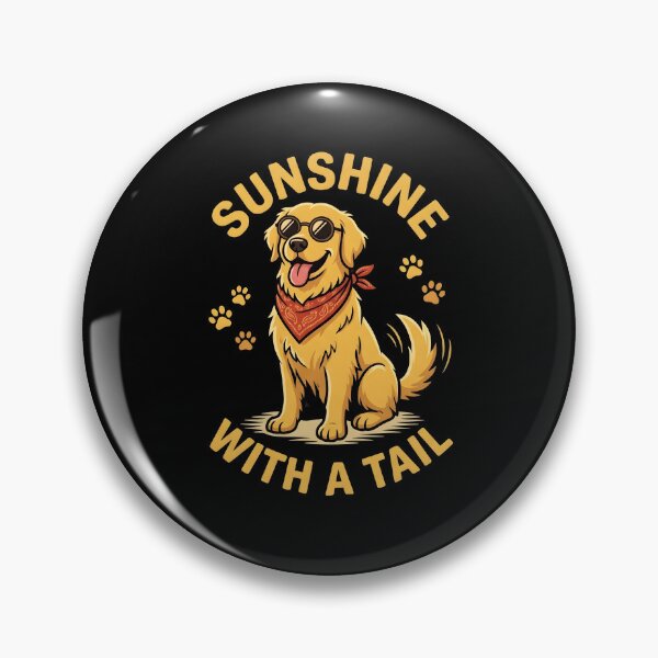 Item preview, Golden Retriever Sunshine T-Shirt | Happy Dog Lover Shirt | Cute Summer Dog Design designed and sold by StickerNestYou.
