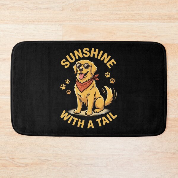 Item preview, Golden Retriever Sunshine T-Shirt | Happy Dog Lover Shirt | Cute Summer Dog Design designed and sold by StickerNestYou.