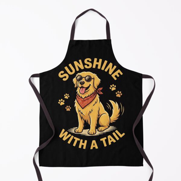 Item preview, Golden Retriever Sunshine T-Shirt | Happy Dog Lover Shirt | Cute Summer Dog Design designed and sold by StickerNestYou.