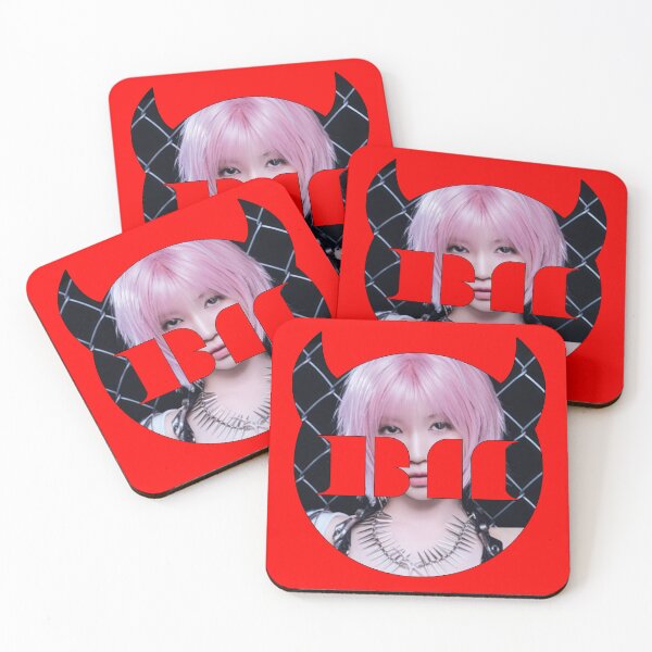 Item preview, ENAMI ASA Babymonster Logo RED ver.1 Kpop designed and sold by ShiroHero.