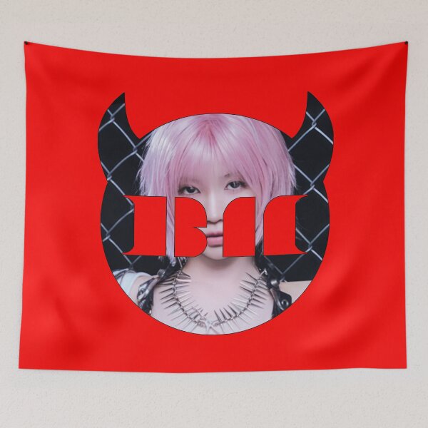 Item preview, ENAMI ASA Babymonster Logo RED ver.1 Kpop designed and sold by ShiroHero.