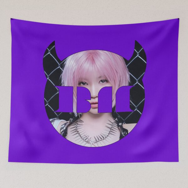 Item preview, ENAMI ASA Babymonster Logo Purple ver.1 Kpop designed and sold by ShiroHero.