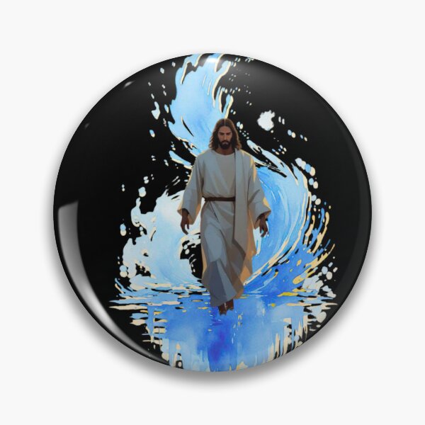 Item preview, Jesus Calm in the Storm Walking on Water Christian Art designed and sold by Emmafeystilo.