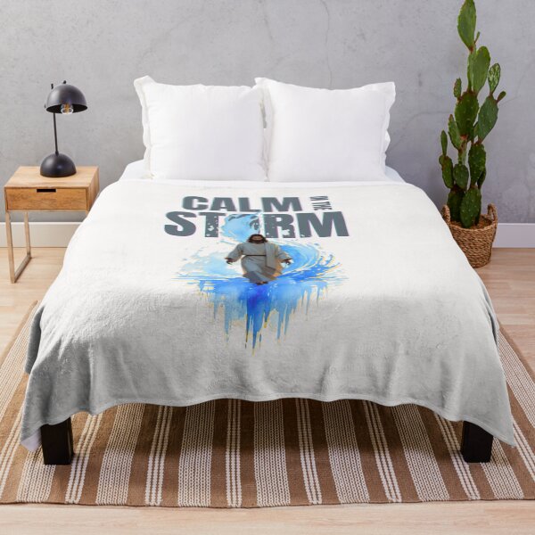 Item preview, Jesus Calm in the Storm Walking on Water Christian Art designed and sold by Emmafeystilo.