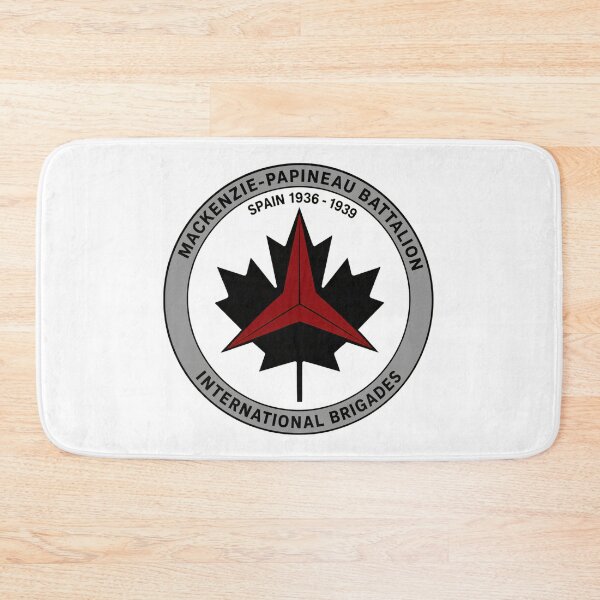 Item preview, Mackenzie Papineau Battalion International Brigades Antifascist Emblem Print designed and sold by PinUpPizzazz.