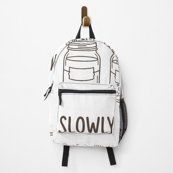 Item preview, Slowly Losing It – Funny Mental Health Humor Jar Evolution Design designed and sold by StickerNestYou.