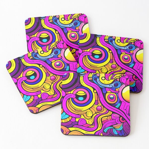 Item preview, Jazz Dancing Vibrantly Colorful Abstract Pop Art Design  designed and sold by DEC02.