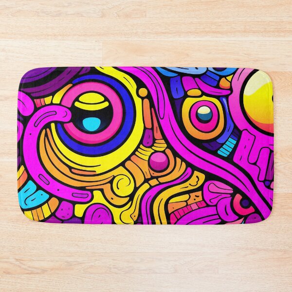 Item preview, Jazz Dancing Vibrantly Colorful Abstract Pop Art Design  designed and sold by DEC02.