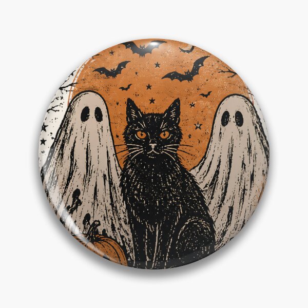 Item preview, Vintage Black Cat Halloween designed and sold by legendaryskins.