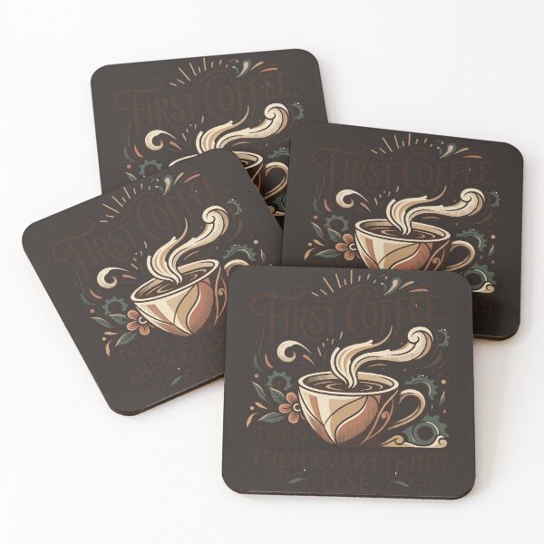 Item preview, First Coffee Then Everything Else designed and sold by Origamoart.
