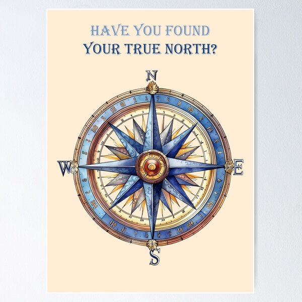 Item preview, Have You Found Your True North designed and sold by JonnaHurmerinta.