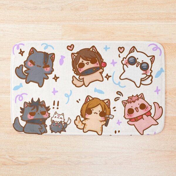 Item preview, Chibi Cat Party designed and sold by PRINTATSTUDIO.
