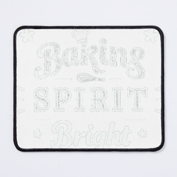 Item preview, Baking Spirit Bright Funny Baker Christmas designed and sold by icm4639.