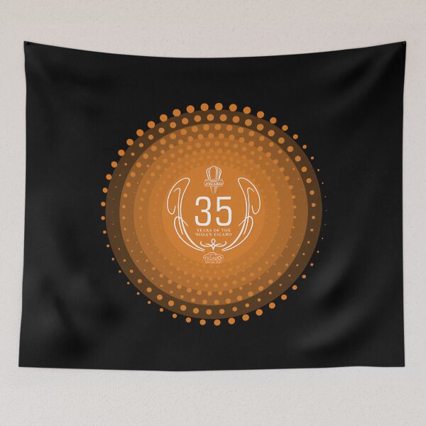 Item preview, Nissan Figaro 35 Year Anniversary Crest For Big Birthday Bash Oversized designed and sold by LuisGonzal.