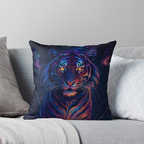 Item preview, Cosmic Tiger Born from Starlight designed and sold by OneStepFromArt.