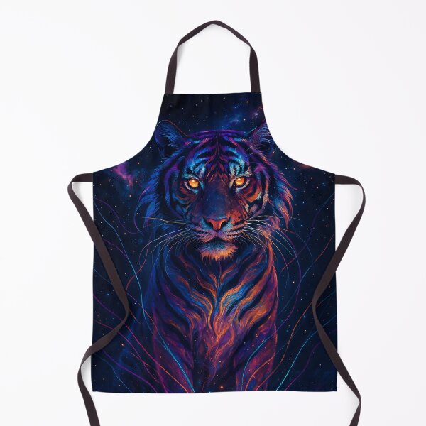 Item preview, Cosmic Tiger Born from Starlight designed and sold by OneStepFromArt.