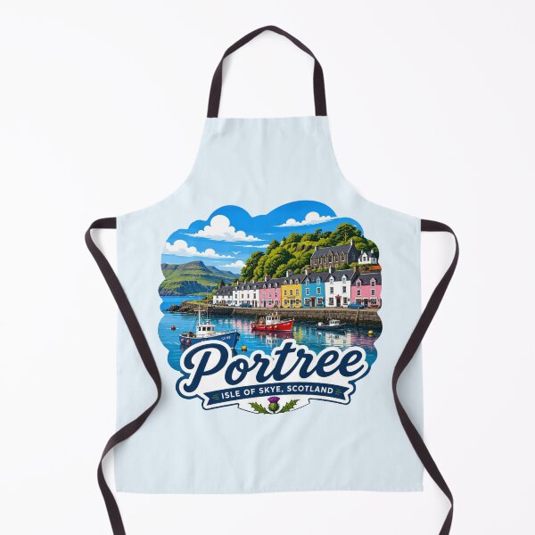 Item preview, Portree, Isle of Skye, Scotland designed and sold by Myra365Art.