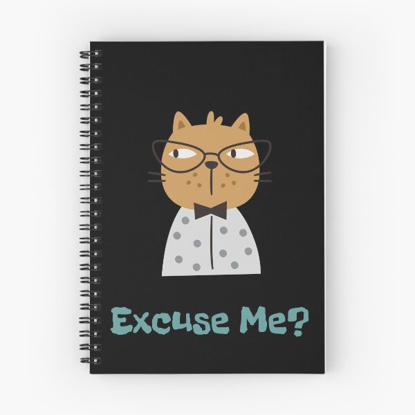 Item preview, Excuse Me? | Reaction Cats | Funny Skeptical Cat designed and sold by ContigoART.
