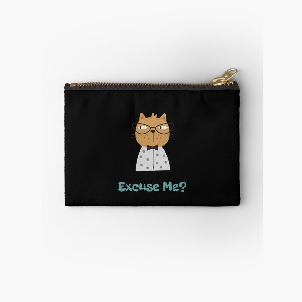 Item preview, Excuse Me? | Reaction Cats | Funny Skeptical Cat designed and sold by ContigoART.
