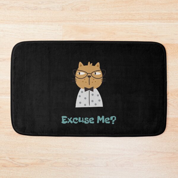 Item preview, Excuse Me? | Reaction Cats | Funny Skeptical Cat designed and sold by ContigoART.