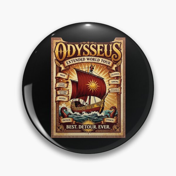 Item preview, Odysseus World Tour 1 designed and sold by Positive&FunnyThings.