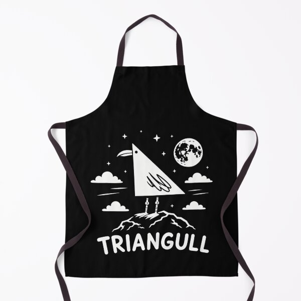 Item preview, Triangull Triangle Seagull – Funny Bird Pun Geometry Humor Design designed and sold by PosiMCreations.