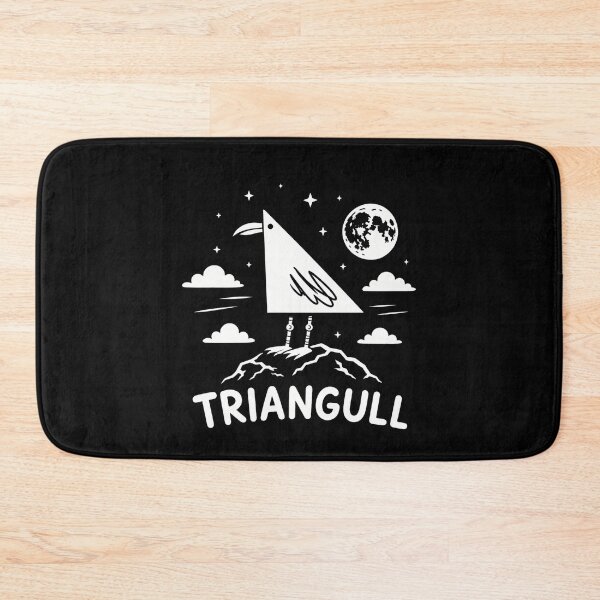 Item preview, Triangull Triangle Seagull – Funny Bird Pun Geometry Humor Design designed and sold by PosiMCreations.