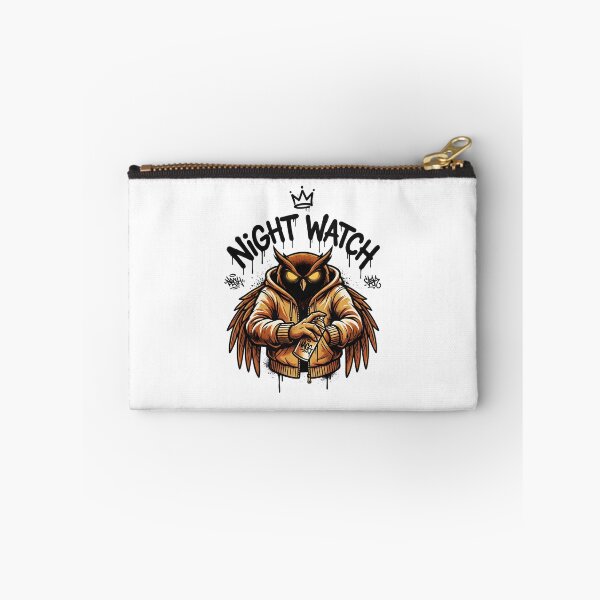 Item preview, Night Watch Owl Streetwear – Cool Urban Owl Hoodie Design designed and sold by StickerNestYou.