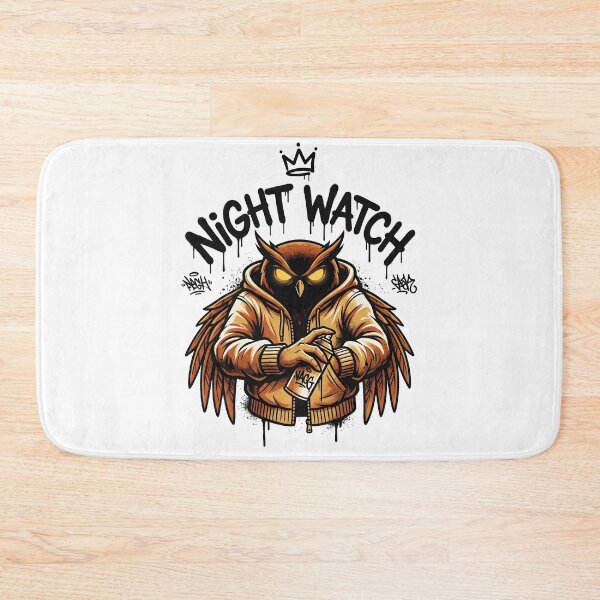 Item preview, Night Watch Owl Streetwear – Cool Urban Owl Hoodie Design designed and sold by StickerNestYou.