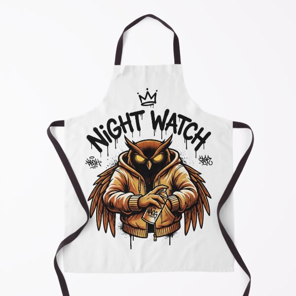 Item preview, Night Watch Owl Streetwear – Cool Urban Owl Hoodie Design designed and sold by StickerNestYou.
