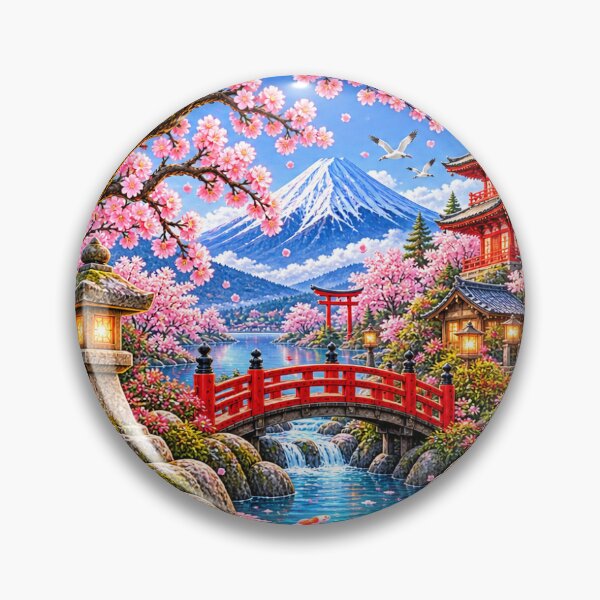 Item preview, Japanese Spring Garden designed and sold by Daihuku2525.