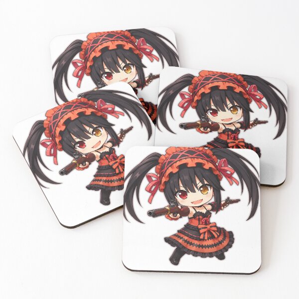 Item preview, Kurumi Tokisaki DATE A LIVE action pose waifu Chibi cute 2d pixel art character design illustration designed and sold by sabartgunpla.