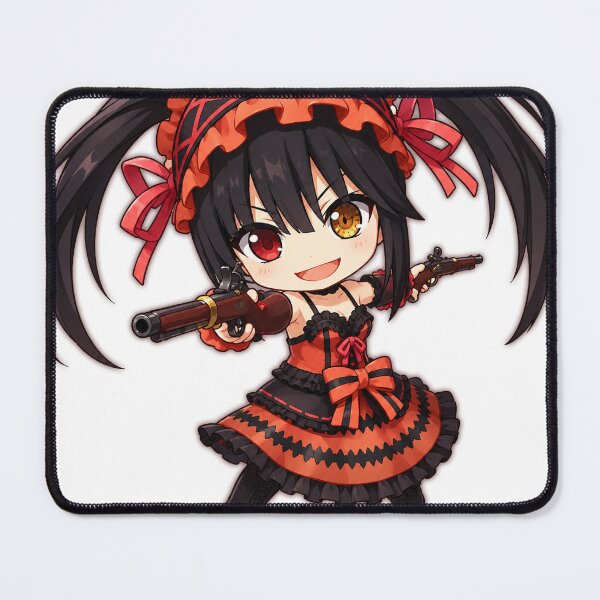 Item preview, Kurumi Tokisaki DATE A LIVE action pose waifu Chibi cute 2d pixel art character design illustration designed and sold by sabartgunpla.