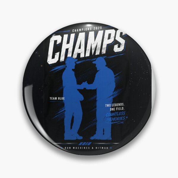 Item preview, Team Blue Champs Cricket Legends Tribute 2025 designed and sold by DKSH1234.