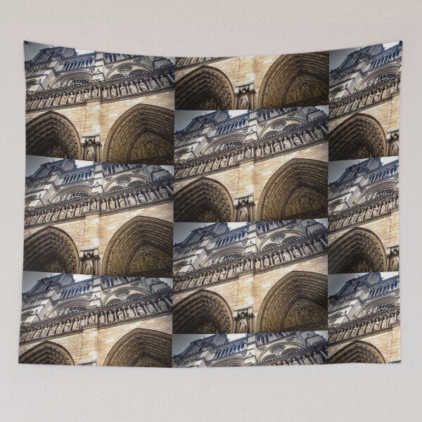 Item preview, Catedral de Notre-Dame de París - Fachada gótica designed and sold by missioncreek.