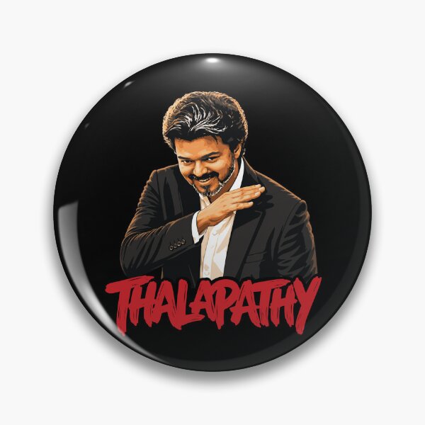 Item preview, Thalapathy Vijay TVK Hand Gesture Pose Tamil Design designed and sold by alltheprints.