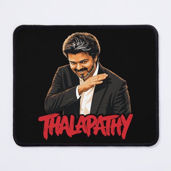 Item preview, Thalapathy Vijay TVK Hand Gesture Pose Tamil Design designed and sold by alltheprints.