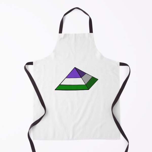 Item preview, Pyramid Pride Flag Genderqueer designed and sold by HarveyHandcraftsandDesigns.